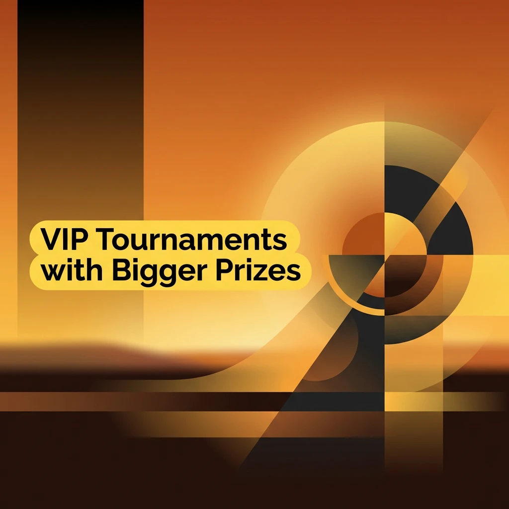 VIP Tournaments with Bigger Prizes